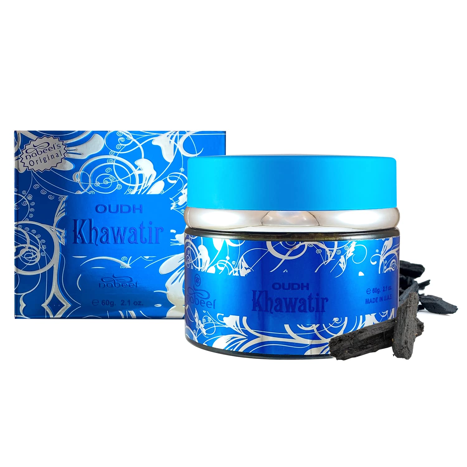 Oudh Khawatir 60g Bakhour by Nabeel