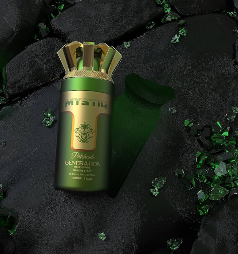 Patchouli Generation 250ml Body Spray by Mystiq (Pack of 6)