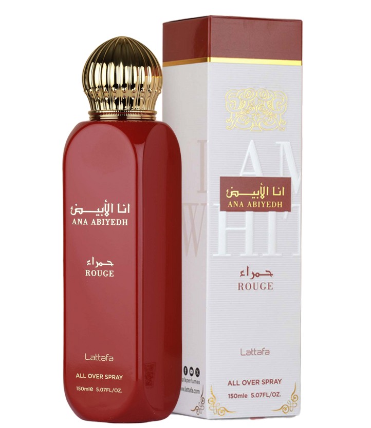 Ana Abiyedh Rouge 150ml All Over Spray Lattafa
