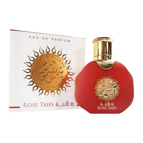 Rose Taifi 35ml Perfume Miniatures Shams Al Shamoos Eau De Parfum by Lattafa (Pack of 12)